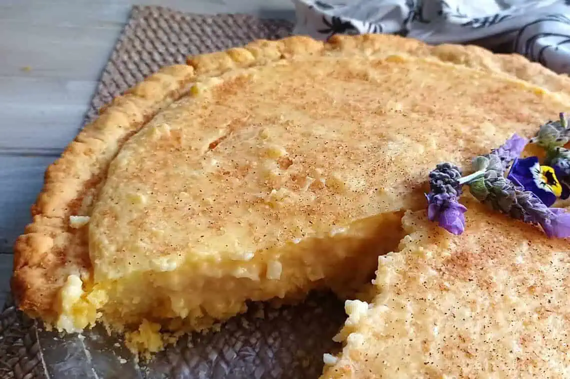 Traditional Baked Milk Tart