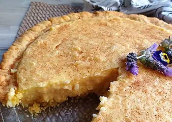 Traditional Baked Milk Tart