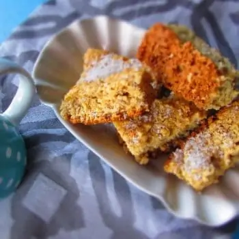 Bran Rusks baked with Coconut.