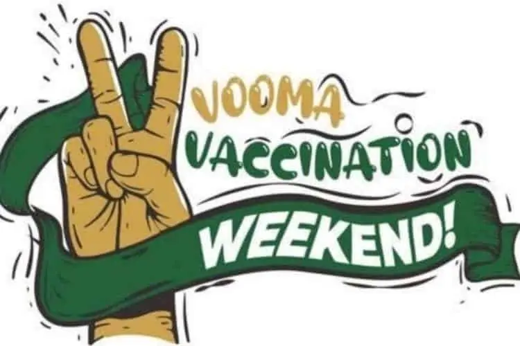 Second Vooma Vaccination Weekend to be implemented by Government