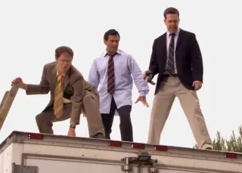 Hey "The Office" fans, remember PARKOUR