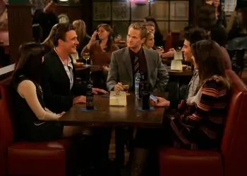 One of the saddest moments of "How I Met Your Mother" was improvised