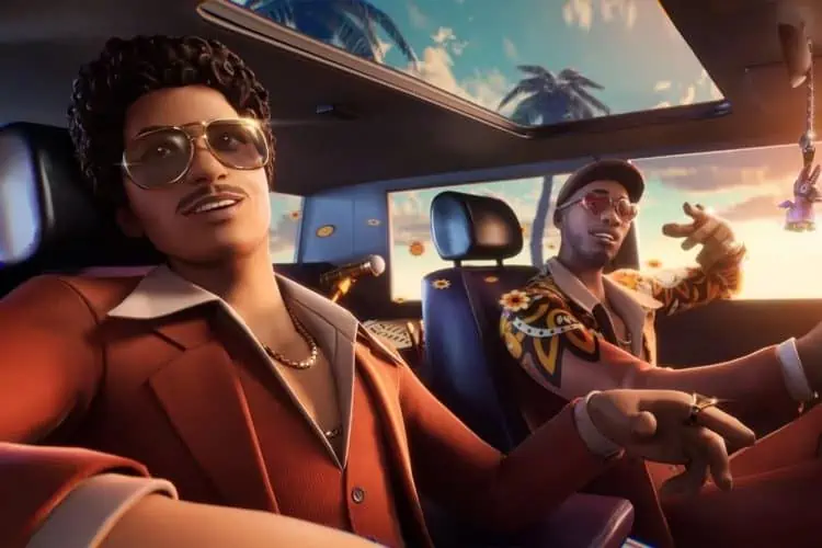 The Silk Sonic duo - Bruno Mars and Anderson Paak - is coming to Fortnite