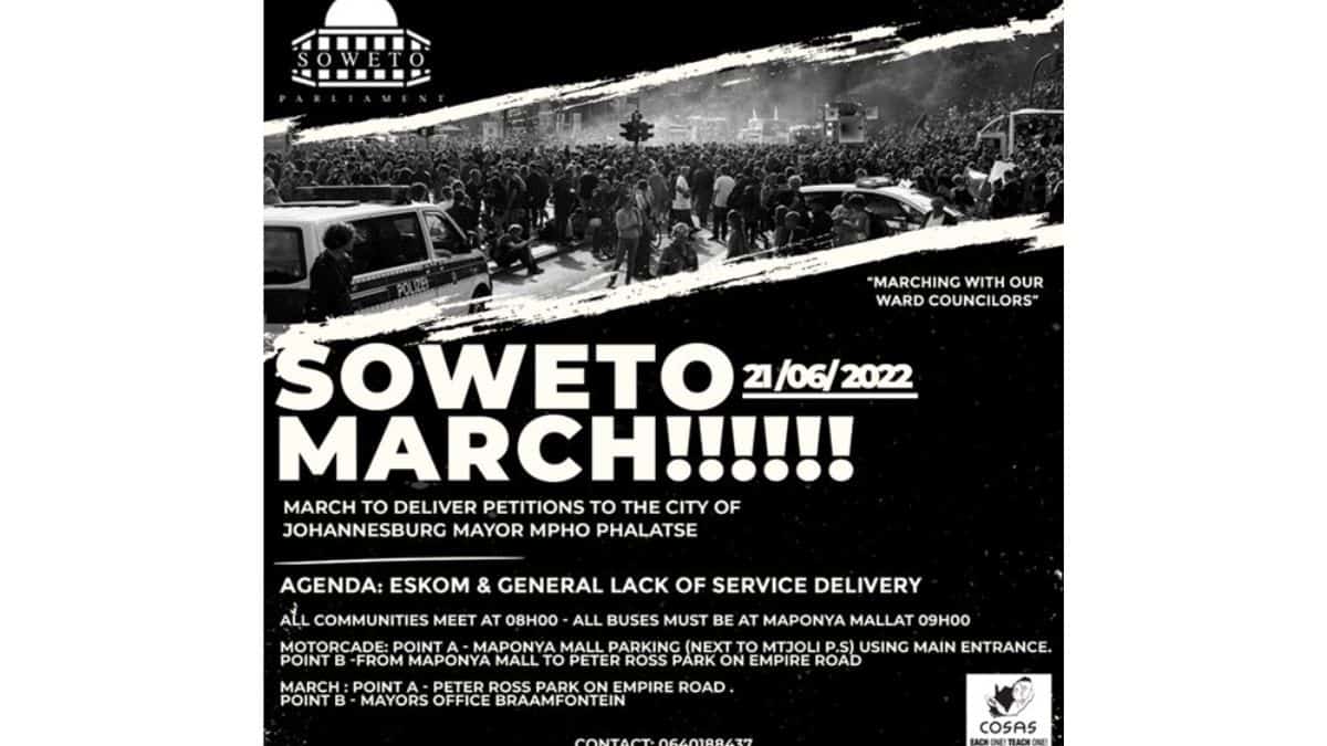 Soweto Shutdown: Nhlanla Lux promises peaceful march to the mayor's office