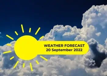 Weather Forecast 20 September 2022