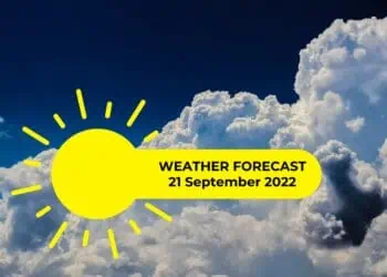 Weather Forecast 21 September 2022