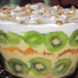 Amarula Trifle with Fresh Fruit