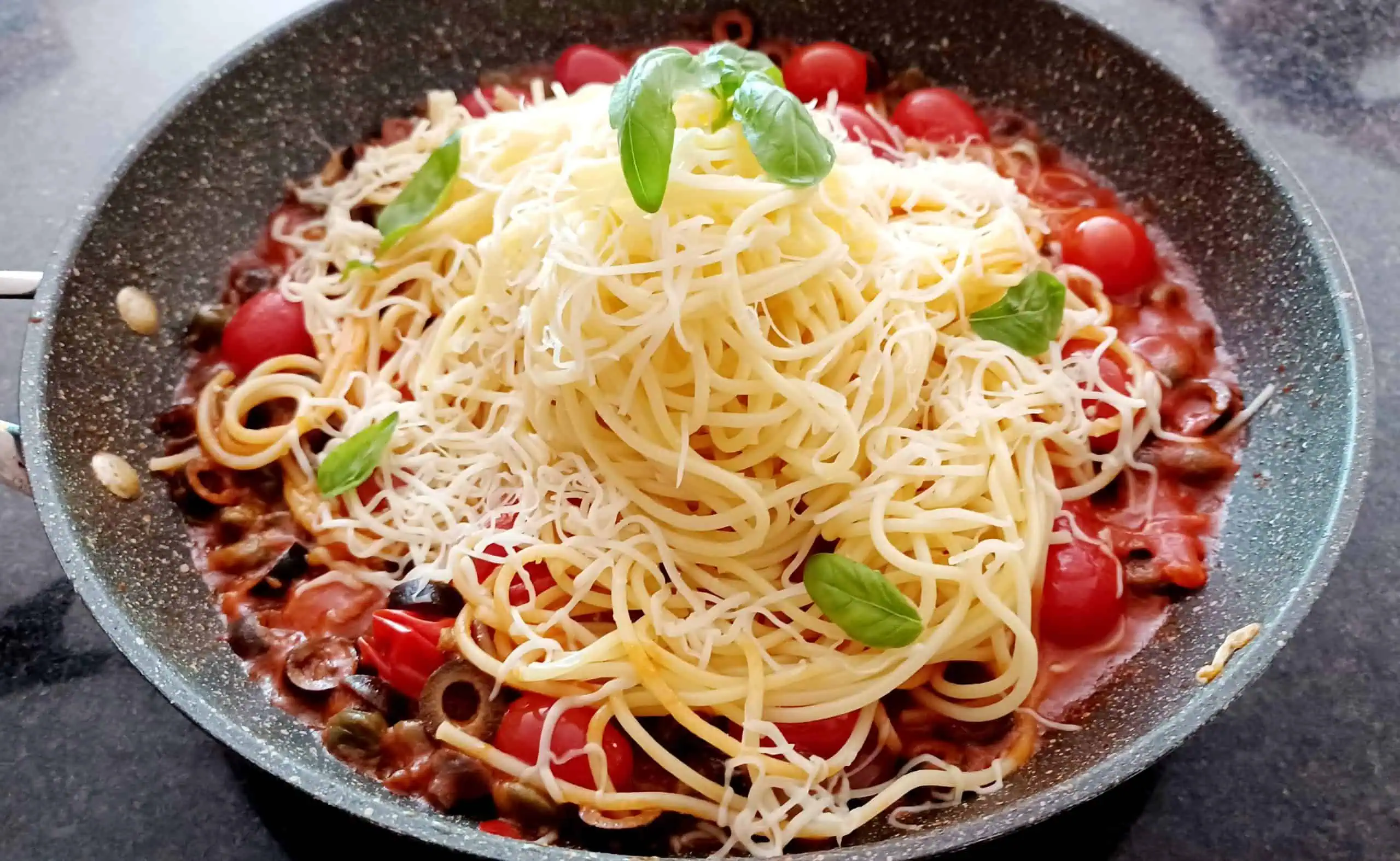 Easy Spagetti Puttanesca Recipe