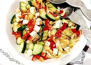 Cucumber and Coconut Salad