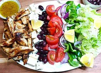 Quick and Easy Chicken Greek Salad Your Family Will Love