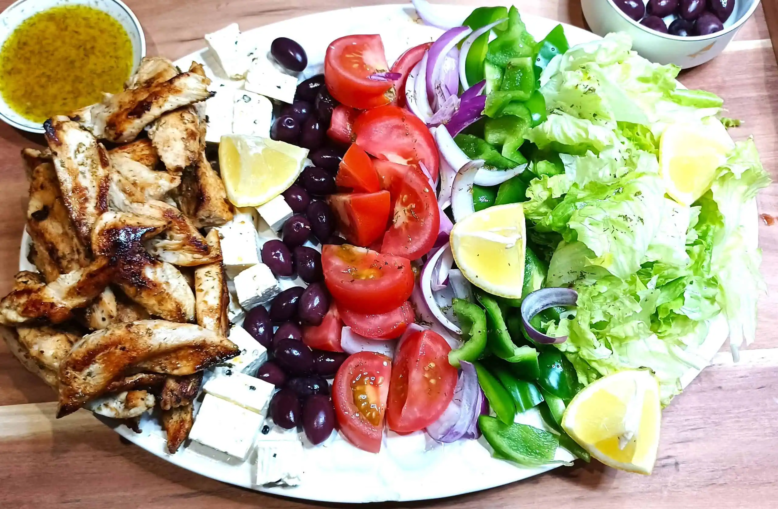 Quick and Easy Chicken Greek Salad Your Family Will Love